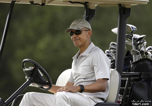 آقای رئیس جمهور  برای گذراندن تعطیلات تابستانی به ماساچوست سفر کرد!
