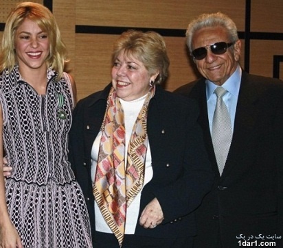  شکیرا هم ایرانی از آب درآمد! +عکس پدر و مادر وی