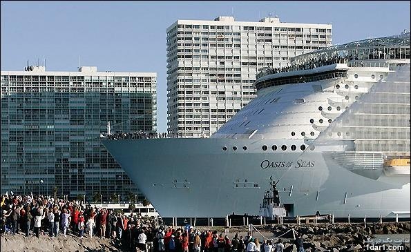 بزرگترین کشتی تفریحی جهان+تصاویر