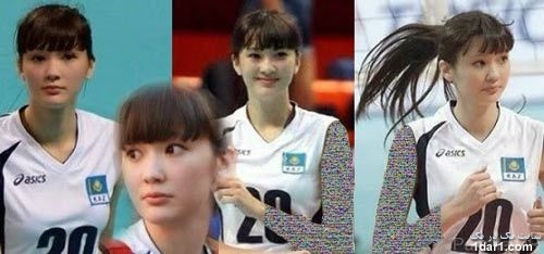 زیباترین والیبالیست زن آسیا+تصاویر