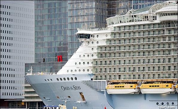 بزرگترین کشتی تفریحی جهان+تصاویر