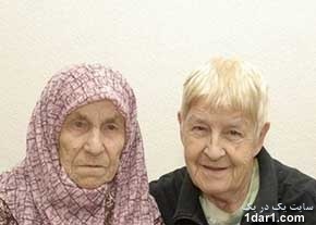 دو خواهر پس از 72 سال دیدار کردند+عکس