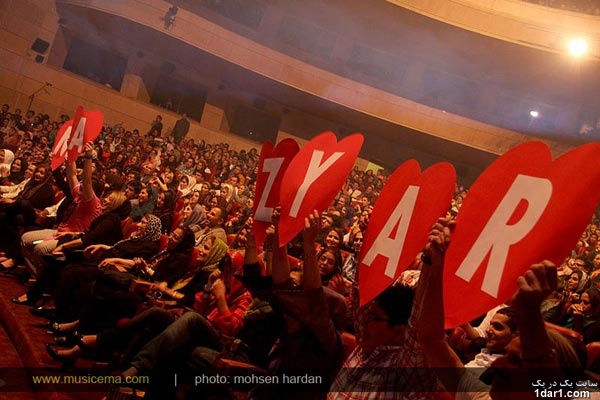 عکس:کنسرتی با حضور هدیه تهرانی و مدیری