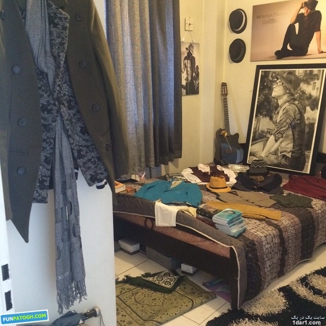 اتاق شخصی مرتضی پاشایی +عکس