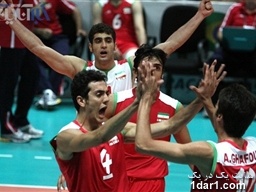 والیبال ایران بر بام آسیا