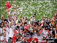 حاشیه دیدار پرسپولیس و مس رفسنجان در جام حذفی 90