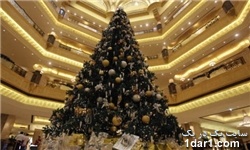 قیمتی ترین درخت کریسمس دنیا +عکس