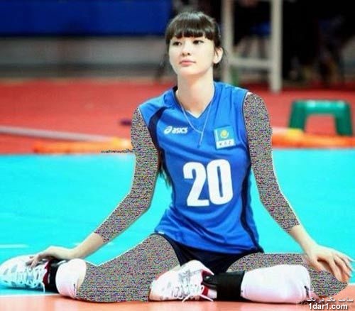 زیباترین والیبالیست زن آسیا+تصاویر