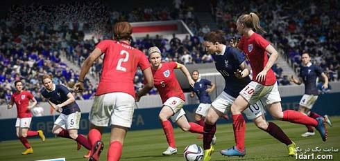 حضور فوتبالیست زن در کنار مسی در تبلیغات فیفا+عکس